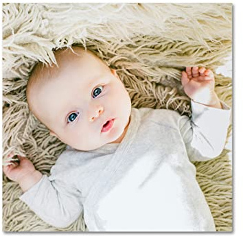 LZIMU Personalisierte Bilder auf Leinwand für die Wand, benutzerdefinierte Leinwanddrucke mit Ihren Fotos, individuelles Poster, Geburtstagsgeschenk(20.00 x 20.00 cms Kein Rahmen)