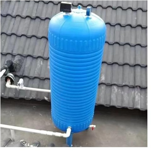 Vaso de expansión Tanques de vejiga de agua de pozo, 50 60 100 120 150 200 litros Tanques de presión de agua para sistemas de pozos/sistema de agua, tanques de pozos verticales de PE presurizados (Si