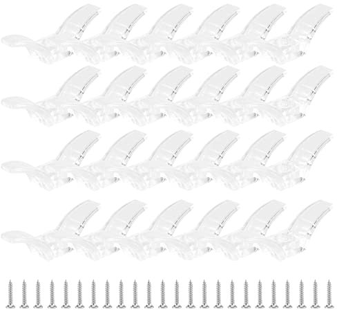Kcvzitrds Jalousie Kordel Klampen Seil Klampen Fenster Kordel Klampen Jalousie Kordel Aufwickler mit Schrauben für VorhäNge Sonnen Schutz Seile