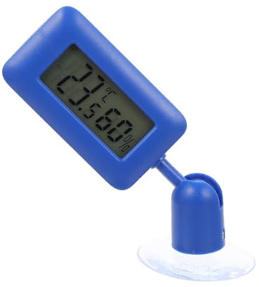 Toddmomy Thermomètre Numérique Reptile Avec Capteur Précis Écran Large Rotation Pour Terrariums Reptiles Boîtes Tortues Et Lézards Mesure Humidité Et Température
