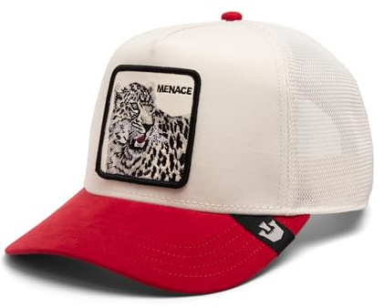 Goorin Bros. Trucker Cap The Suede Snow Red Creme Rot, Size:OneSize