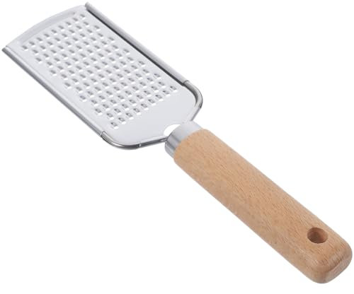 Amosfun 2 Pièces râpe Plane râpe à Fromage à Main râpe à légumes râpe à Gingembre zesteur de légumes râpes de Cuisine zesteur Avion zesteur de Fruits râpe au Citron en Bois Blue