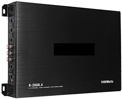 2000W 4 canali Audio Audio Amplificatore Amplificatore Stereo Bass Altoparlante Car Power Audio Subwoofer Home Amplificatori auto Digital Audio Processor,Controllo Facile Dell'Equilibrio