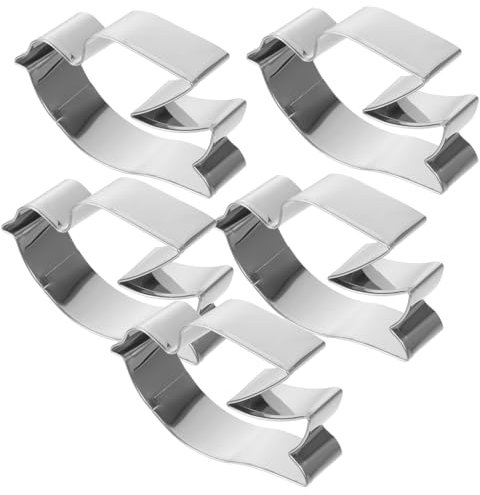 Warmhm Set 5 Pezzi Tagliabiscotti Piccione in Acciaio Resistente 5 Pezzi Stampini Per Biscotti a Tema Autunnale Per Uso Domestico e Fai Da Te