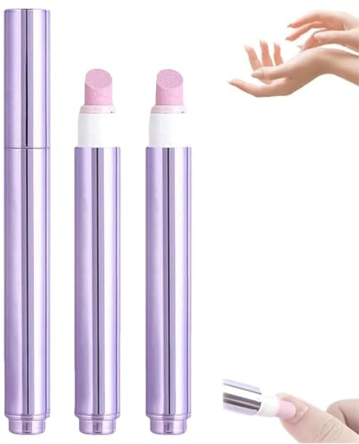 Penna per la cura delle unghie 3 in 1 Upgrade con punta in ceramica, spingi cuticole e applicatore di olio, ripara le unghie incarnite e secche, idrata, rinforza e illumina le unghie. (2 Pcs)