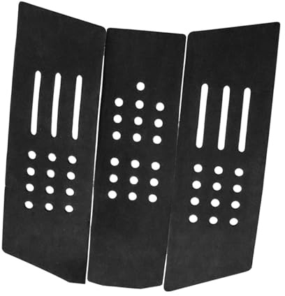 RCGOFOLLOW Surfbräda Traktionsplatta Halkfri Funboard Hållbar EVA Vattentät Lätt att Fästa Skimboarding Essential Surfbräda Traktionsplatta Komplett Set Däck Surf Tail Funboard Paddelbräda Halkfria