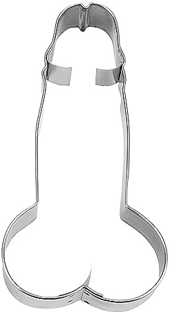 Ausstechform Penis circa 9 cm