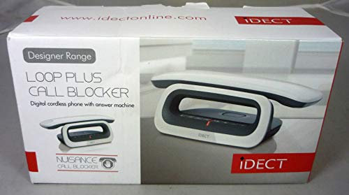 iDECT Loop Plus Designer Cordless Home Phone Telephone Answering Machine + Call Blocker