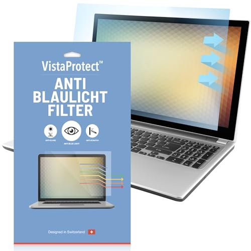 VistaProtect - Filtro Anti Luz Azul y Protector Premium para Pantallas de Portátil, Desmontable (14 pulgadas)