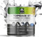 PandaCoat TopBase ST Grau (1 kg) – Silikon Dichtmasse Wasserdicht – Für Dächer, Stehendes Wasser & Flächen – Extrem temperatur- und UV-beständig, Flüssigkunststoff Dachdichtungsmasse - Dachabdichtung