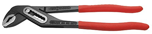 VBW Wasserpumpenzange | Länge 250 mm, 7x verstellbar, selbstklemmend, kraftsparend & abrutschsicher, max. Öffnung: 33 mm | Made in Germany