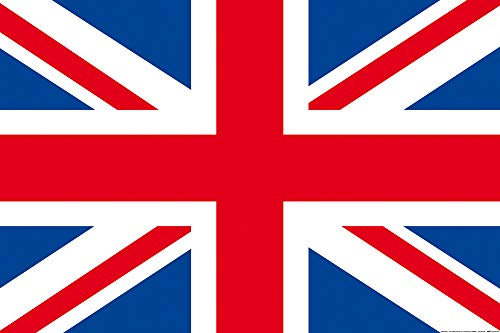 1art1 Flaggen Der Welt Poster Großbrittanien Länder-Flagge, Union Jack Plakat | Bild 91x61 cm