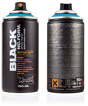 Montana BLACK Sprühdose POCKET CAN 150ml, light blue