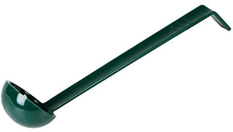 Excellanté PLOP009GR - Mestolo monoblocco, in policarbonato, 3/4 oz, colore: Verde