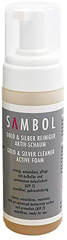 Sambol Gold und Silber-Aktiv-Schaum 150ml Pflege-Set zum Schutz von empfindlichen Steinen