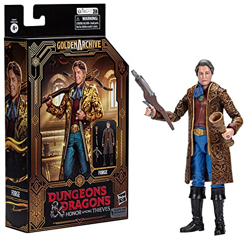 Dungeons & Dragons Ehre unter Dieben Golden Archive Forge, 15 cm große Action-Figur zum Sammeln, inspiriert vom D&D Film