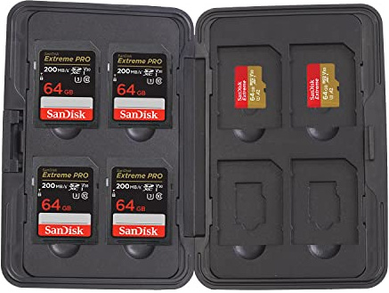 PRO STUFF Memory Card case 8X sd/microsd SWT1601
