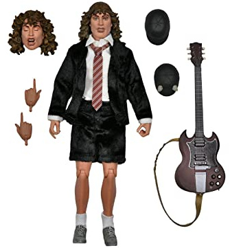 AC/DC Actionfigur Angus Young Highway to Hell Multicolor, aus Kunststoff, Hersteller: NECA | AC / DC Highway To Hell 20,3 cm Actionfigur Clothed Series - Angus Young