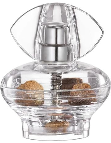 MACININO MANUALE GRATTUGIA NOCE MOSCATA IN ACCIAIO INOX E PLASTICA