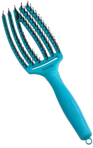 Olivia Garden Fingerbrush Combo Medium Blue Lagoon