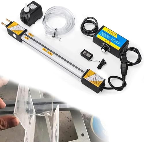ExoticaBlend Elektrische Acryl-Heiß Biegemaschine, Kunststoffplatte PVC Luminous Word Werbung Light Box Bender für Acryl PVC ABS PP,24in