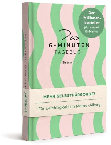 6-minuter® dagbok för mammor – miljonbästsäljaren är nu speciell som present till mamma – presenter till mamma – för mer mindfulness & selfcare
