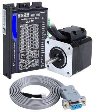 DQFOCPHHAA Nema 17 Closed Loop Stepper Electronic Starter Driver Kit with Encoder 14Ncm 1.0A CL42T-V41 Stepper Driver 2-Phase CNC Kit