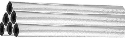 Tubo isolante in schiuma per tubi, coperture in foglio di alluminio per tubi da 108 mm, 114 mm, 159 mm, 219 mm, isolamento a parete spessa per irrigazione invernale, impianti idraulici e rack per