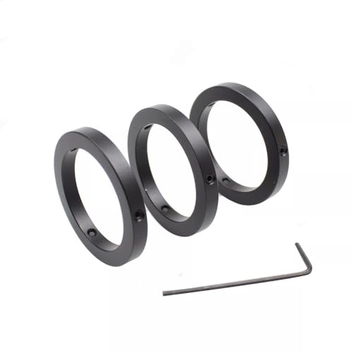 Juego de Anillos de Enfoque for oculares de telescopio de 1,25 Pulgadas - Kit de Aumento Ajustable de 3 Piezas for observaciones astronómicas