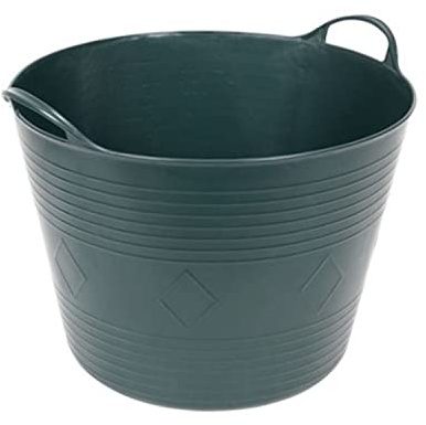 Floraworld 011443 GartenküBel Universal Classic 34-37 cm, Ø 46 cm, 40 Liter, grün | Floraworld, Universal Classic, wetterfest, frostsicher, Pflanzgefäß, Garten, Terrasse, Balkon, robust, langlebig