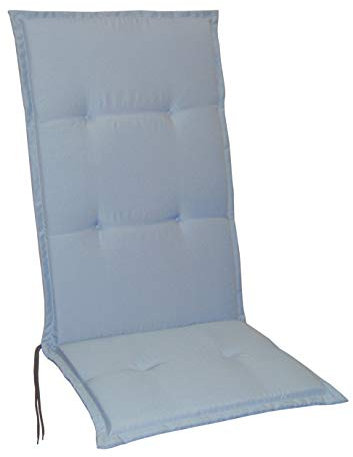 Schwar Textilien Gartenstuhlauflagen Stuhlauflagen Sitzauflagen Auflagen Hochlehner 5 Farben Design Silber