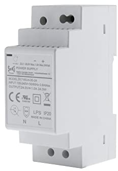 SeKi Hutschienen-Netzteil H-30-24 - 24V - 1A - 24W DIN Rail - Netzteil