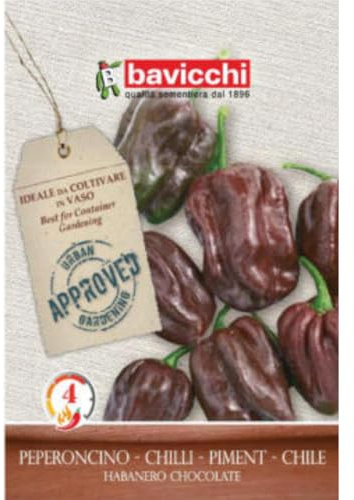 Bavicchi buste semi orto plus (Peperoncino Habanero Chocolate)