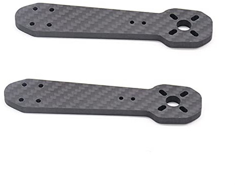 ZEMNLO 5 Zoll Drone Rahmen QAV250 ZMR250 Hydraulische Rahmen Kit Dicke 5mm Arm Carbon Fiber FPV Racing Drone Quadcopter Quadrocopter-Rahmenarme (Size : 2 pcs 5mm Arm)