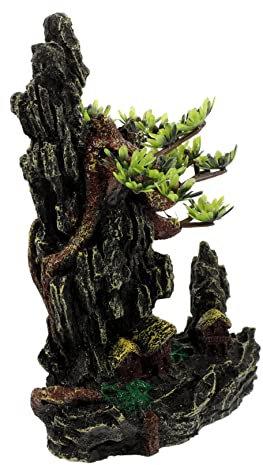 Hohopeti Dekorative Kunstbaumzweige Aus Resin Für Terrarien Künstliche Pflanzen Für Reptilien Für Reptilientanks Und Aquarien Hochwertige Terrarium-Dekoration Schafft Angenehmes Habitat