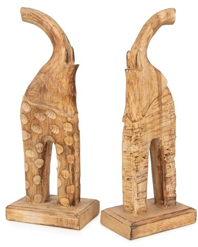 Logbuch-Verlag Skulptur Holz – Geschenk für Sie | Jahrestag Verlobung Hochzeit liebevolles Detail Frühling Sommer Herbst