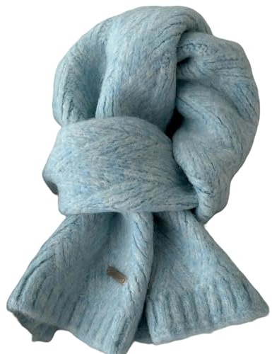 JosuE Schal Alpaka Schal Frauen Winterwolle Gemischt Schüler Gestrickt