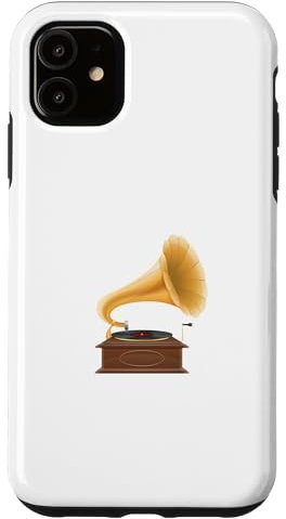 Grammofono vintage Custodia per iPhone 11