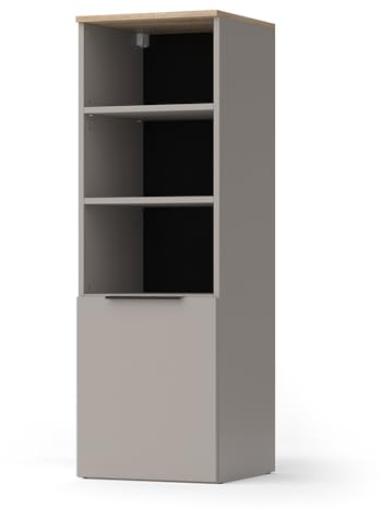Vicco Universalschrank Wido, Greige, 40.2 x 120 cm | mit einer Tür, geeignet zur Aufbewahrung von Haushaltsgegenständen