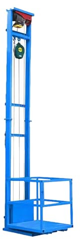 Piattaforma Elevatrice Elettrica For Carichi Pesanti, Altezza Di Sollevamento 2-10 Metri Opzionale, Personalizzabile, Adatta For Ambienti Interni Ed Esterni, Magazzini, Banchine(4M)