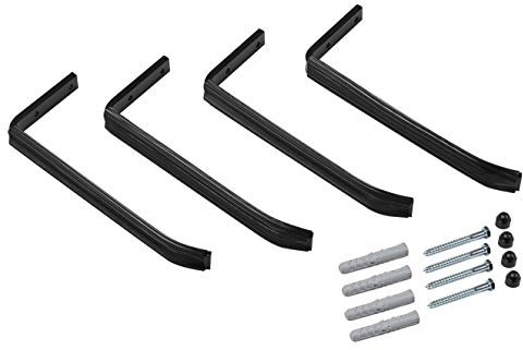 AZZAP 4 x Reifenhalter Reifenwandhalter Wandhalterung Reifen Felgen Felgenbaum Halter WLD4