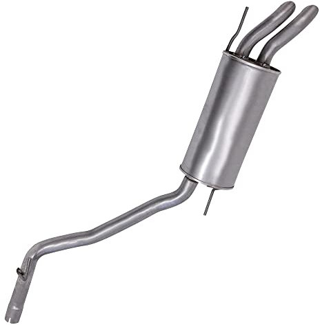 BESTPRICE 1x Silencieux arrière Compatible avec VW CALIFORNIA T4 Camper (7DJ, 7DK, 70J), TRANSPORTER T4 Bus (70B, 70C, 7DB, 7DK, 70J, 70K, 7DC, 7DJ), TRANSPORTER T4 Fourgon (70A, 70H, 7DA, 7DH)