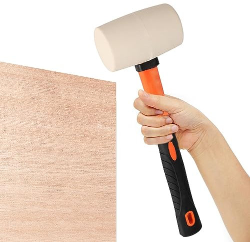 Gummi-Hammer | Gummihammer 8 oz/16oz - Verschleißfester Gummihammer für Zelt, Aufgaben, sanftes Blasen ohne Beschädigung, Camping, Youding