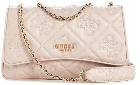 GUESS Marieke Convertible Xbody Flap Light Beige Logo