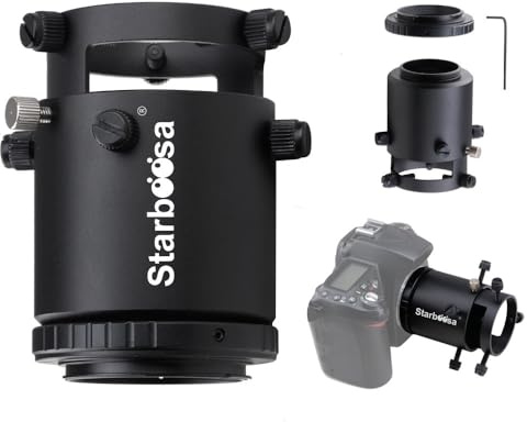 starboosa Verstellbare Erweiterung Spektiv Kamera Adapter Halterung - für Nikon SLR Kameras - Inklusive T-Ring - Perfekt für Vogelbeobachtung und Fotografie