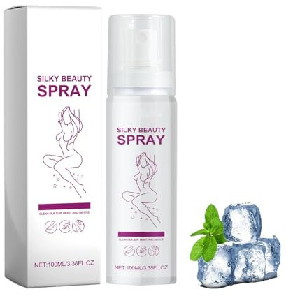 Daffezon Silky Beauty Spray Depilación Corporal Espuma Depilatoria Spray para Axilas, Pecho, Espalda, piernas y Brazos