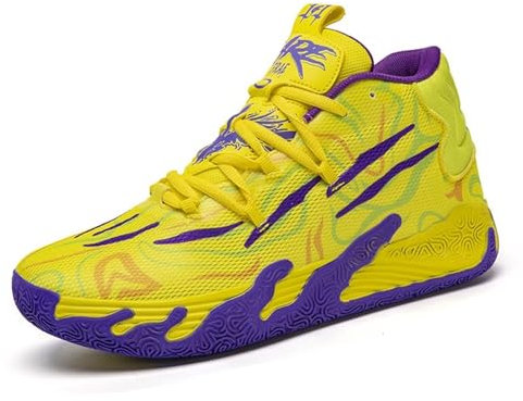 Herren Basketballschuhe High-top Atmungsaktiv Schuhe Anti Rutsch Laufschuhe Turnschuhe Damen Shoes Walkingschuhe Tennisschuhe Running Sportschuhe Sneakers