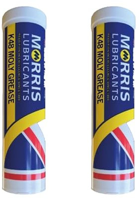 K48 Moly CV Joint Grease Molybdenum Lithium Slides, Wheel Bearing 2x400g