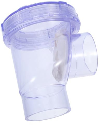OSALADI Einlass Rückschlagventil Für Wasserleitungen Transparentes Rückflussverhindererventil Für Sanitäranlagen Inline-rückschlagventil Für PVC-wasserleitungen Einfach Zu