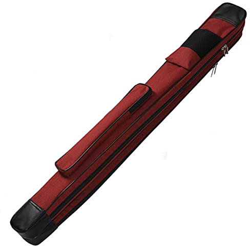 Die Tasche! Die Tasche! Schwerttaschen – Kampfsport-Schwert-/Langwaffentasche mit chinesischer Kung-Fu-Schwerttasche, rot, doppellagig(Red,Double Layer)